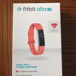 Fitbit Alta HR Large with 4 wristbands
